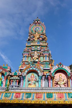 Colorful of Hindu temple in Batu Caves in Gombak, Selangor, Malaysia.