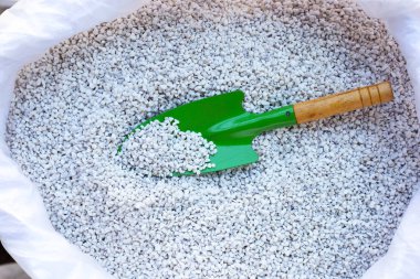 Perlite for potting cactus or succulent