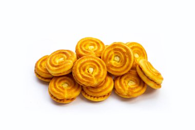 Sandwich cookies with durian cream