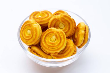 Sandwich cookies with durian cream