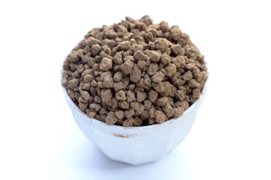 Akadama for bonsai trees. Japanese soil