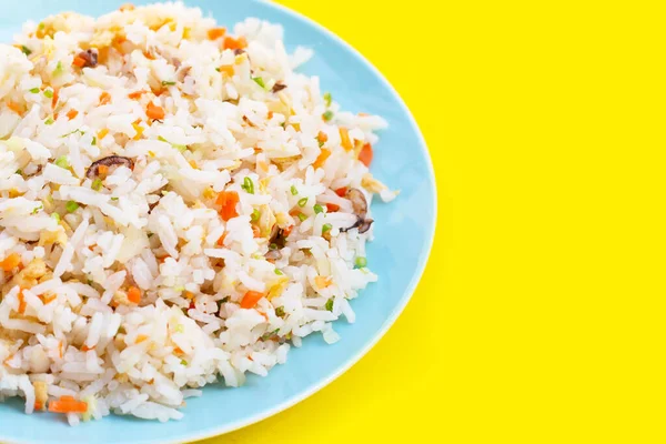 stock image Crab fried rice on plate