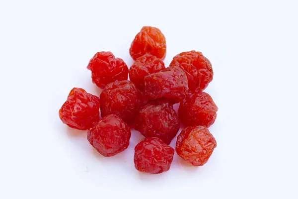 Kurutulmuş Kırmızı Erik Korunmuş Meyve — Stok fotoğraf