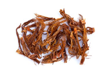 Dried red cotton tree flower