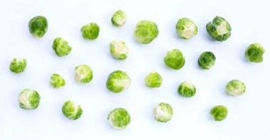 Fresh brussels sprouts. Organic vegetables