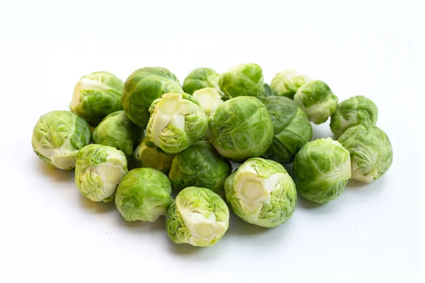 Fresh Brussels Sprouts Organic Vegetables — 图库照片