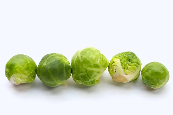 Fresh Brussels Sprouts Organic Vegetables — Zdjęcie stockowe