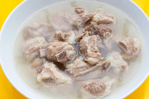 stock image Boiled pork rib soup. Asian cuisine