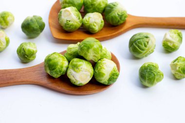 Fresh brussels sprouts. Organic vegetables