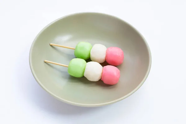Japanese Dessert Dango Stick — Stok fotoğraf
