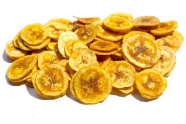 Banana stuffed with tamarind. Fruit snack