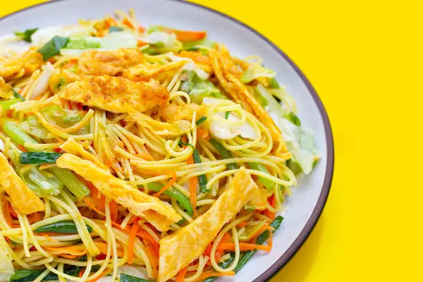 stock image Chinese-styled fried noodle. Asian cuisine