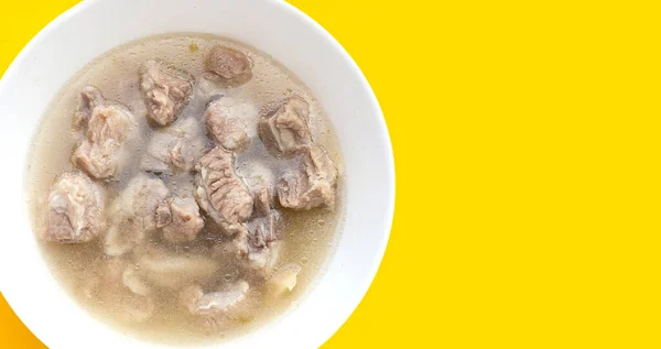 stock image Boiled pork rib soup. Asian cuisine