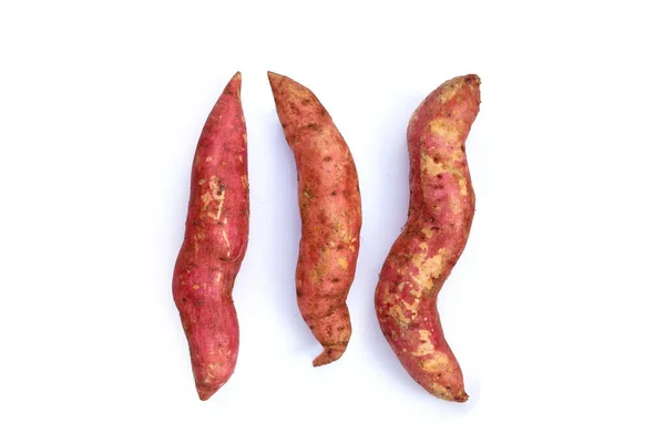 stock image Sweet potato on white background.