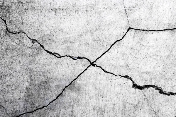 Cracked Cemento Pavimento Texture Sfondo — Foto Stock