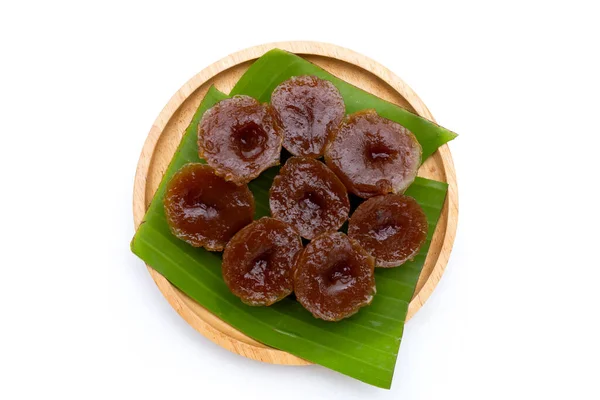 Thai Dessert Brauner Zucker Sui — Stockfoto