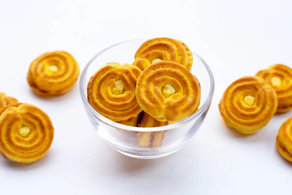 Sandwich Cookies Durian Cream — Stok fotoğraf