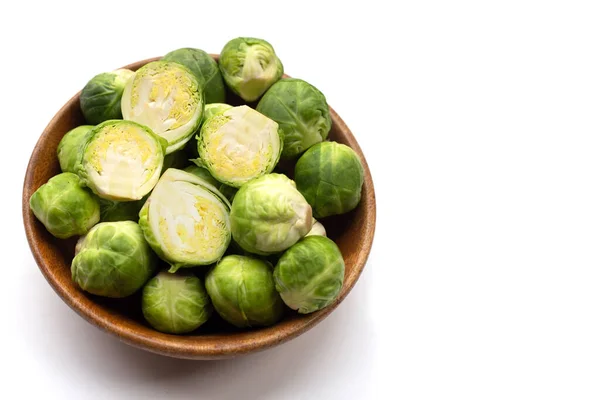 Fresh Brussels Sprouts Organic Vegetables — Stock fotografie