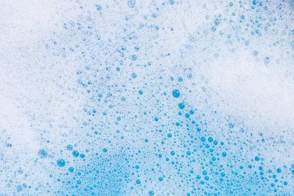 Waschmittel Schaumstoffblase Ansicht Von Oben — Stockfoto