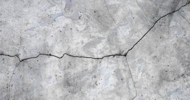Arka plan için çatlamış beton zemin dokusu.