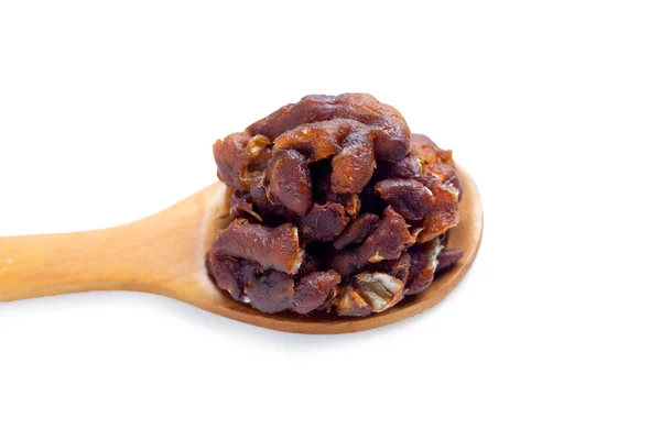 stock image Sour tamarind on white background.