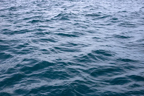 Mavi deniz suyu yüzeyi dokusu. Mavi okyanus yazı