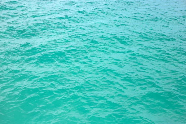 Blue Green Sea Water Surface Texture Blue Ocean Summer — Stock Photo, Image