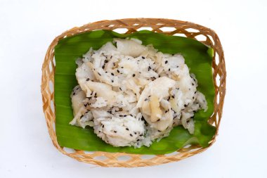 Tatlı yaban elmalı tatlı pilav..