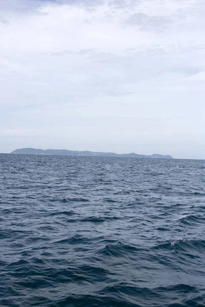 Niebieska Powierzchnia Wody Morskiej Tekstury Błękitny Ocean Lato — Zdjęcie stockowe