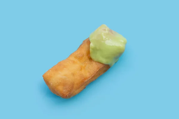 Deep Fried Dough Sticks Chinese Bread Sticks Pandan Custard Dip — Stockfoto