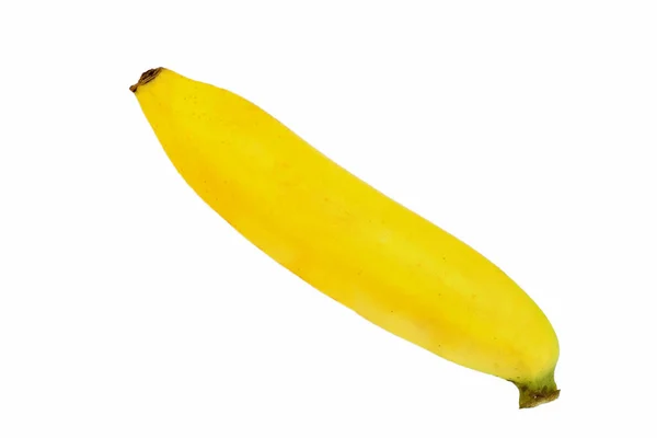 Owoce Bananowe Białym Tle — Zdjęcie stockowe