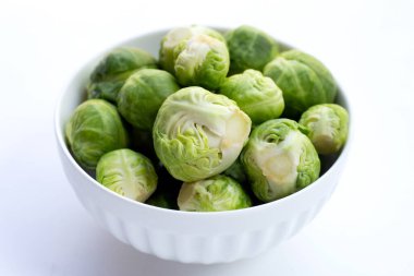 Fresh brussels sprouts. Organic vegetables