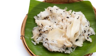 Tatlı yaban elmalı tatlı pilav..