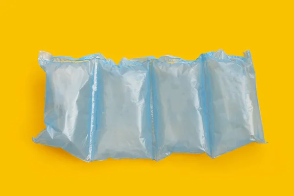 Mavi Hava Yastığı Plastik Ambalaj Torbaları — Stok fotoğraf