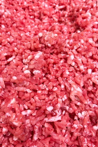 Fresh Red Raw Pork Meat Raw Fresh Minced Meat — Stock Photo, Image