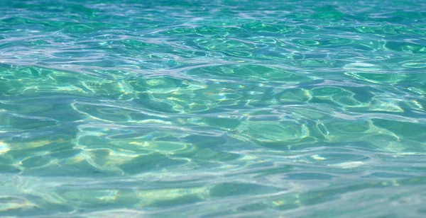 Blue Sea Water Surface Texture Blue Ocean Summer — Stock Photo, Image
