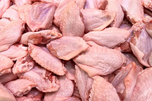 Pişmemiş Tavuk Kanatları Çiğ Tavuk Eti — Stok fotoğraf