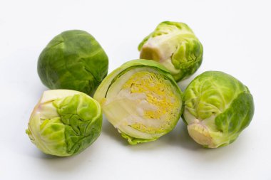 Fresh brussels sprouts. Organic vegetables
