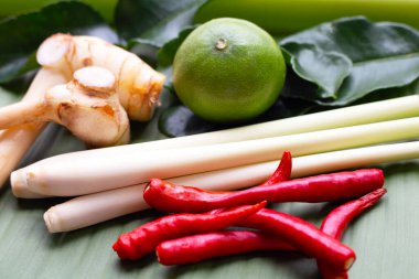 Tayland organik Tom yum berb seti