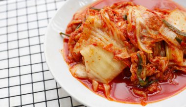 Kimchi Kore yemeği, lahana kimchi.