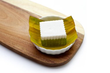 Pandan ve hindistan cevizi reçeli. Tayland Tatlıları.