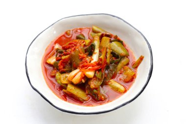 Kimchi Kore yemeği, salatalık kimchi.