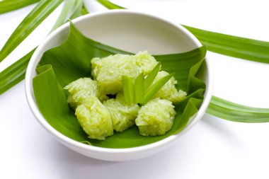 Tayland tatlısı, tatlı glutinous pilavı