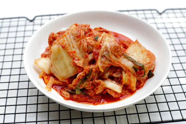 Kimchi Korea Comida Repollo Kimchi — Foto de Stock