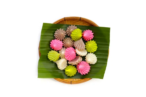 Reizvolles Farbenfrohes Thai Dessert — Stockfoto