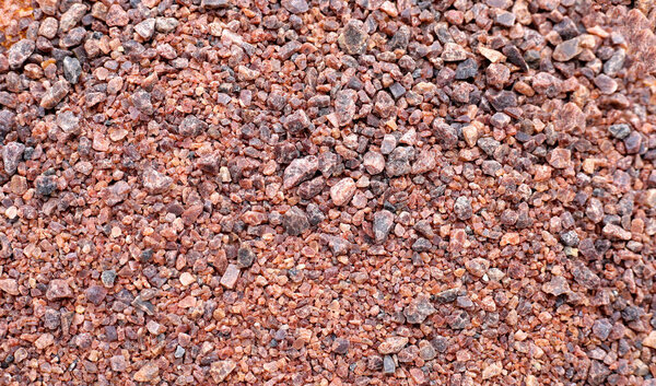 Black himalayan salt. Close up