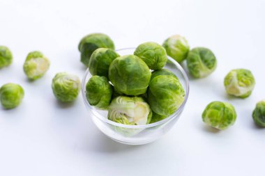 Fresh brussels sprouts. Organic vegetables
