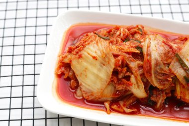 Kimchi Kore yemeği, lahana kimchi.