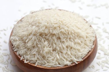 Çiğ süper çekirdek basmati uzun pirinç