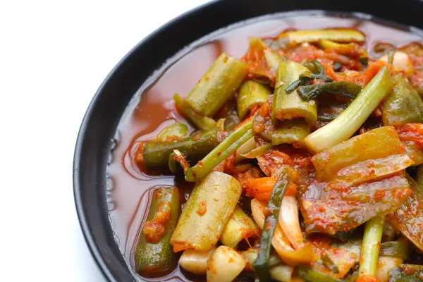 Kimchi Kore yemeği, salatalık kimchi.